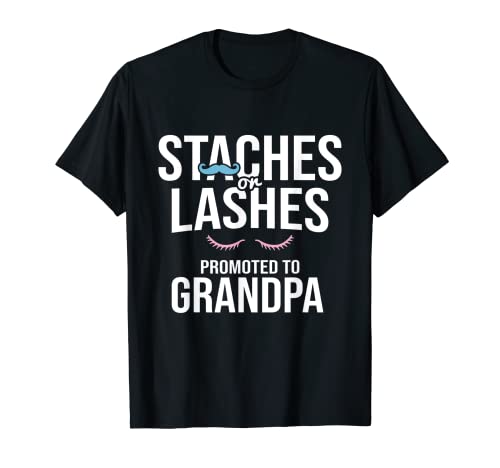 Hombre Promocionado a las pestañas del abuelo Camiseta