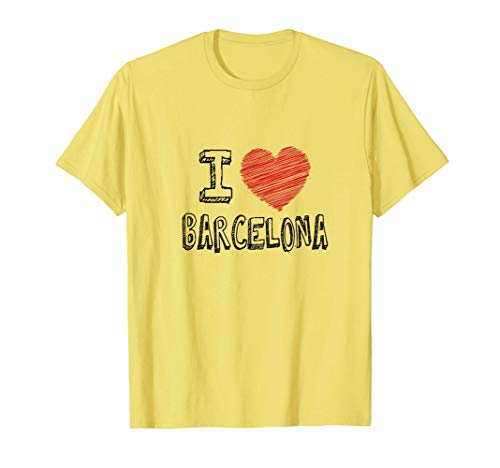 I Love Barcelona Camiseta