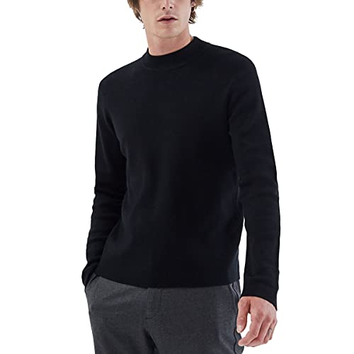 IKKS Jersey de cuello Chimenea, Negro , L