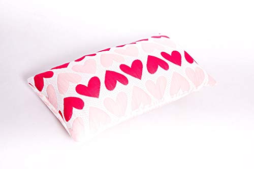 Imperial Confort Almohada Agatha Ruiz de la Prada, Rosa y Blanca, 1 Unidad (Paquete de 1)