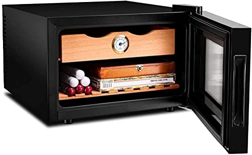 Inicio Gabinete de cigarros hidratante de Temperatura Constante Inteligente Madera de Cedro Levantamiento Desnudo Caja de cigarros Especial Sala de Estar Pequeña Cabina de cigarros hidratante inteli