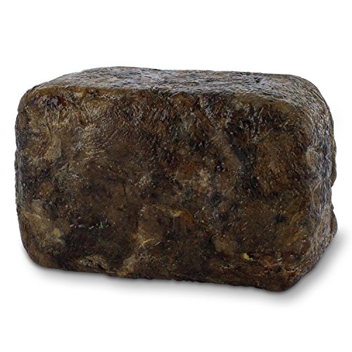 Jabón de PreNaturals, africano, orgánico, natural, 3 x 200 g, color negro, hecho éticamente en Ghana, para todos los tipos de piel