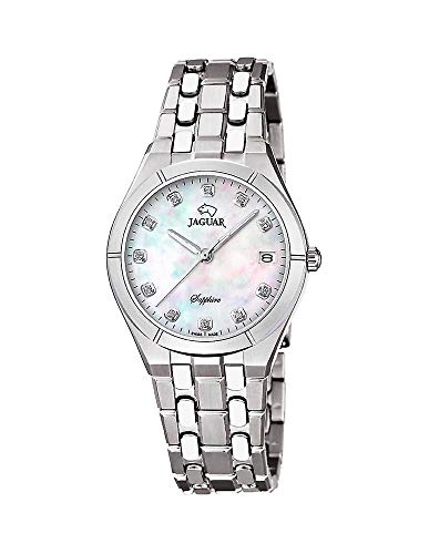 JAGUAR Reloj Modelo J671/A de la colección Woman, Caja de 32 mm Plata con Correa de Acero para señora