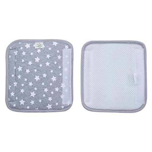 JANABEBE Protector Arnes para Silla de Paseo, Maxicosi (White Star, 17 x 18)