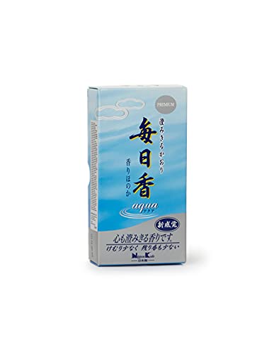 Japonés Incienso Aqua mainichikoh raucharm de Nippon Kodo – Grande Paquete 230 pieza