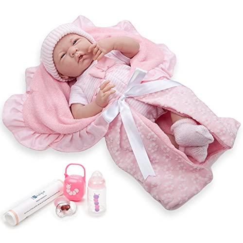 JC TOYS- Muñecos bebé, Color Pink (18780)