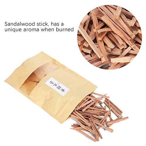 Jenngaoo 2 Paquetes Varillas de Madera de SáNdalo, Varillas Incienso de SáNdalo Irregulares para Regalos de Ceremonia de Té Aromaterapia de Oración Yoga(Dalbergia Strips)