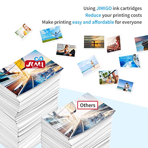 JIMIGO 16 XL 16XL Cartuchos de Tinta Reemplazo Para Epson 16 Tinta Compatible con WF 2750 WF 2630 WF 2650 WF 2530 WF 2660 WF 2510 WF 2760 WF 2010 WF 2540 WF 2520 WF2750 WF2630 WF2650 WF2530 WF2660