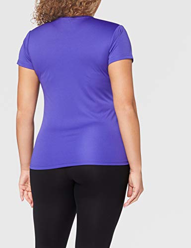 Joma Combi Woman M/C Camiseta Deportiva para Mujer de Manga Corta y Cuello Redondo, Morado (Purple), XL