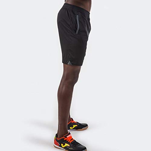 Joma Miami Bermuda Deporte de Tenis, Hombre, Negro, S