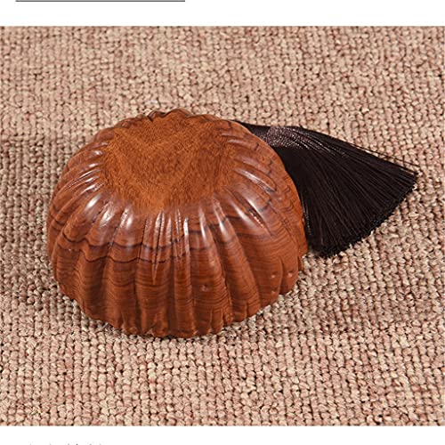 JYDQT Productos de Madera Quemador de Incienso Ceremonia de té de Palisandro Difusor de Aroma Difusor Africano Lotus Box (Color : A, Size : 10.6 * 8.7 * 6.6cm.)
