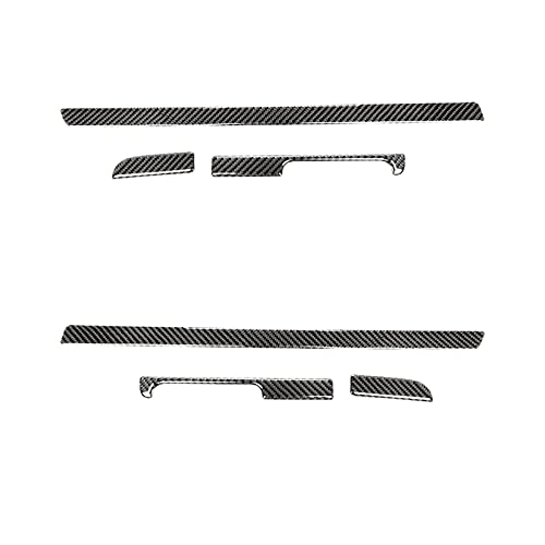 JYXZQZZ ZQZHEM FIT FOR-Scirocco R Accesorios 2009-2016 Interior de Fibra de Carbono Tablero de decoración del Tablero de Instrumentos (Color Name : Right)