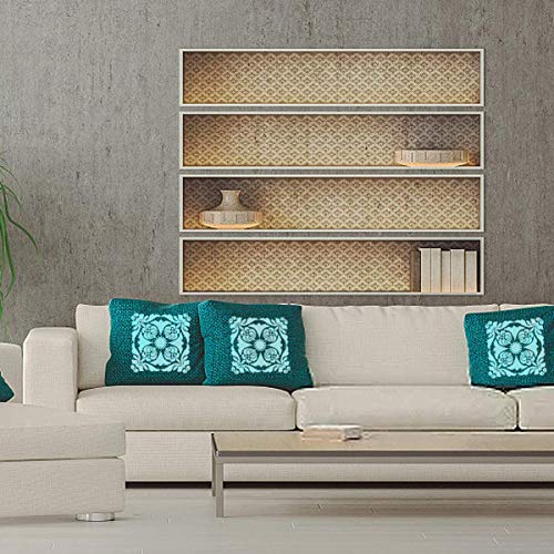 Killow Plantillas de Mandala, 16 Piezas Plantillas de Dibujo, Mandala Manualidades Painting Stencils, Reutilizables,para Pintar Scrapbook Arte De Pared(Blanco 15x15cm)