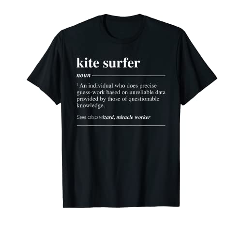 Kite Surfer Definición Divertido Nombre Camiseta