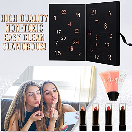 KreativeKraft Calendario de Adviento Maquillaje 2021, Advent Calendar para Adolescentes y Mujer