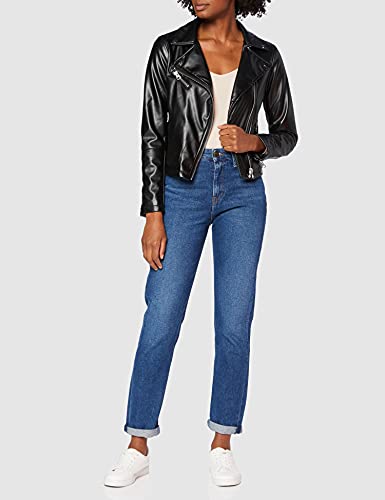 Lee Mom Straight Jeans, Azul (Worn LAX PP), 25W / 31L para Mujer