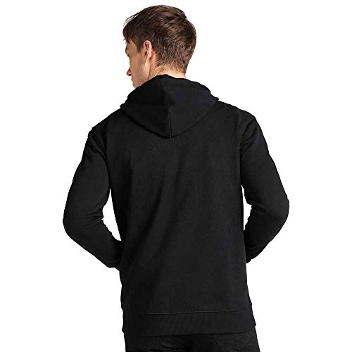 Lee Zip Through Hoodie, Sudadera con Capucha, Hombre, Negro (Black 01), XL