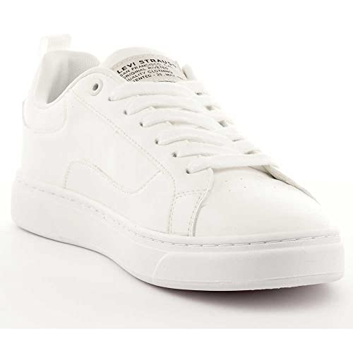 Levi's Caples 2.0 S, Sneakers Mujer, White Normal, 39 EU