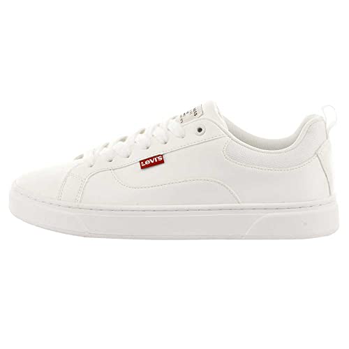 Levi's Caples 2.0 S, Sneakers Mujer, White Normal, 39 EU