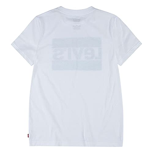 Levi's kids Lvb-Sportswear Logo tee Camiseta, Aegean Blue, 16 años para Niños