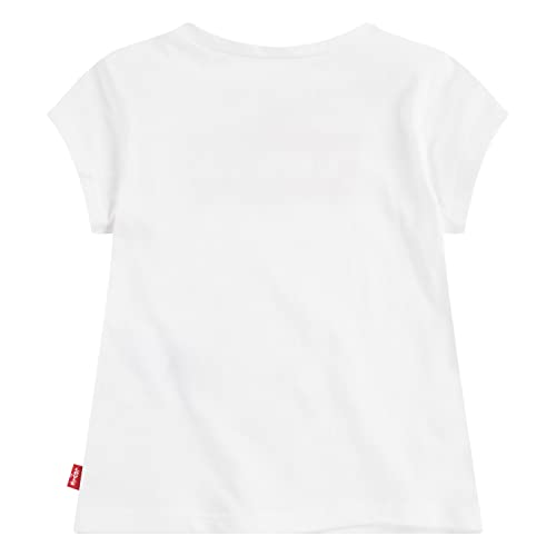 Levi's Kids Lvg Ss Batwing Tee Camiseta Red / White para Niñas