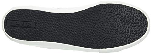 Levi's Woodward S, Zapatillas Mujer, Black Normal, 39 EU