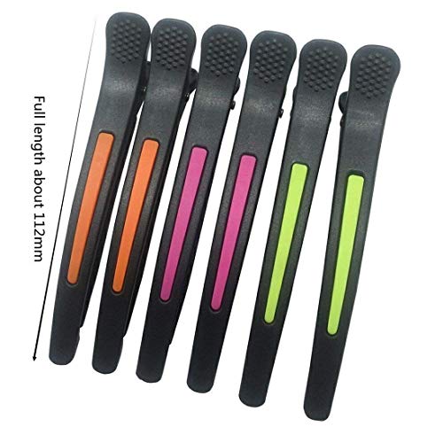 LHKJ Pinzas para el Cabello Dientes de Pato Arcos Pinzas, Pinzas para el Pelo Clip para Cabello Pinzas de Peluqueria Profesional