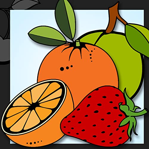Libro de colorear de frutas