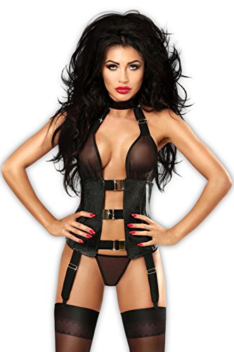 Lolitta Dessous - Corsé - para mujer negro 42