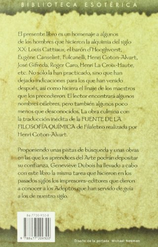 Los alquimistas del siglo XX (TEXTOS TRADICIONALES)