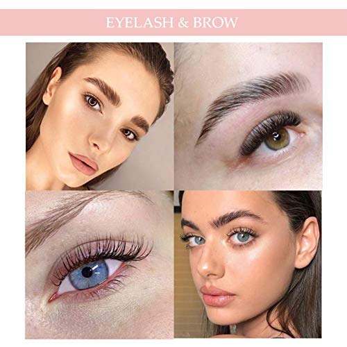 Lucoss Kit de Permanente de Pestañas - 2 en 1 Kit de Estiramiento y Rizado de Cejas y Pestañas - Kit de Elevación de Pestañas-Lash Lift Long Lasting, Duradero y Natural