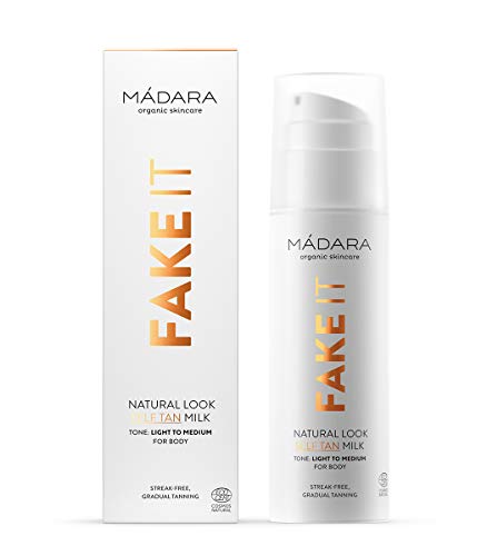 MÁDARA Organic Skincare | FAKE IT Natural Look Self-Tan Milk, 150ml