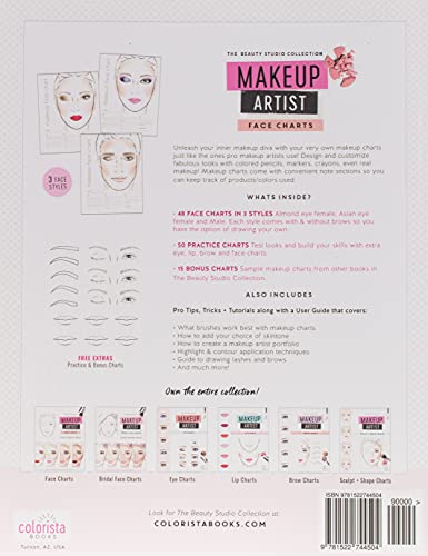 Makeup Artist Face Charts: 1 (The Beauty Studio Collection)