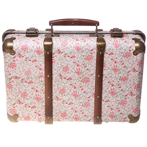 Maleta Vintage Sass and Belle con Estampado de Flores - Rosas