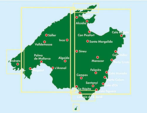 Mallorca, mapa de carreteras. Escala 1:50.000. Freytag & Berndt.: Wegenkaart 1:50 000: AK 0526 (Auto karte)