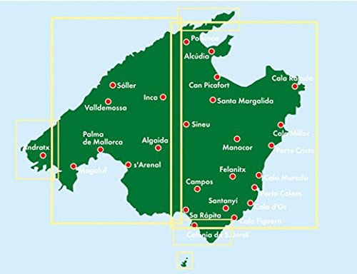 Mallorca, mapa de carreteras. Escala 1:50.000. Freytag & Berndt.: Wegenkaart 1:50 000: AK 0526 (Auto karte)