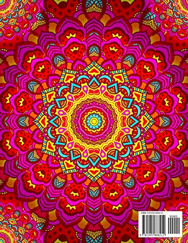 Mandalas A Medianoche: Libro De Colorear Para Adultos