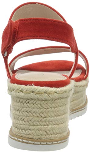 Marc O'Polo 315631402305, Sandalias con Plataforma Mujer, Naranja (Orange 277), 37 EU