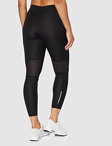 Marca Amazon - AURIQUE Leggings Deporte Petite Mujer, Negro (Black), 36, Label:XS