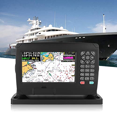 Marine Navigator, XF-607 Pantalla a color de 7 pulgadas Marine Navigator Localizador de navegación GPS con carta