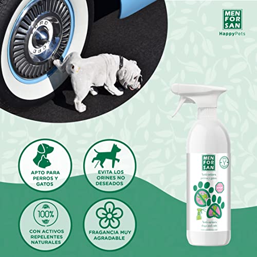 MENFORSAN Anti-orines Perros y Gatos 750ml, Producto educador Repelente Anti-orines