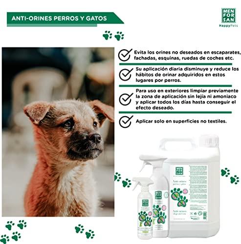 MENFORSAN Anti-orines Perros y Gatos 750ml, Producto educador Repelente Anti-orines