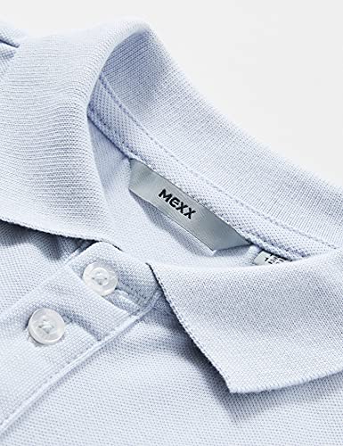 Mexx Jersey Soft Polo, Azul Claro, 110/116 cm para Niños