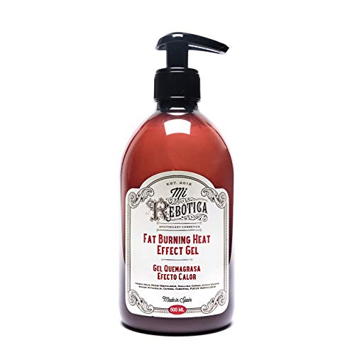 MI REBOTICA | Gel Quemagrasas Efecto Calor | Para Abdomen y Glúteos | Quemagrasas Potente para Adelgazar | Exfoliante Corporal | Efecto Tonificante, Hiperémico y Lipolítico (500 ml)
