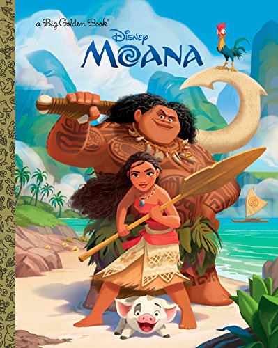 Moana Big Golden Book (Big Golden Books)