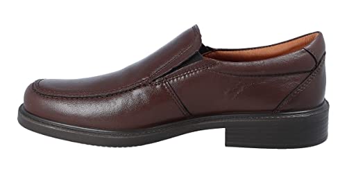 Mocasines de Trabajo para Hombre LUISETTI Zapato Confort Step 0102 Talla 41 Color Marron