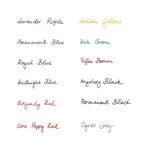 Montblanc - Botella de tinta para pluma (60 ml), color azul