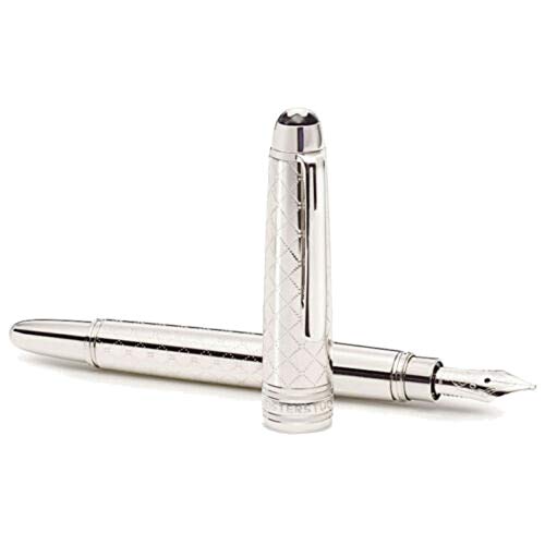 Montblanc Colección de pluma estilográfica de joyería chapado en platino Hommage To W.a. Mozart
