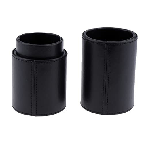 Multifuncional Estante de Cepillo Estuche de Pincel de Maquillaje Organizador Cosmético - Negro