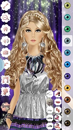 Muñeca Barbie Maquillaje, Peinado y Disfrazarse Moda Top Model princesa Girls 2